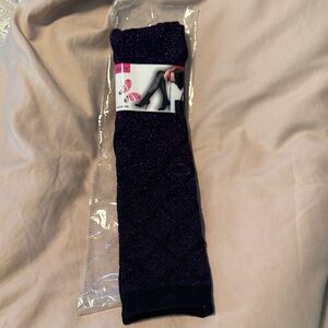 Women's Sparkle Knee-High Socks - Purple